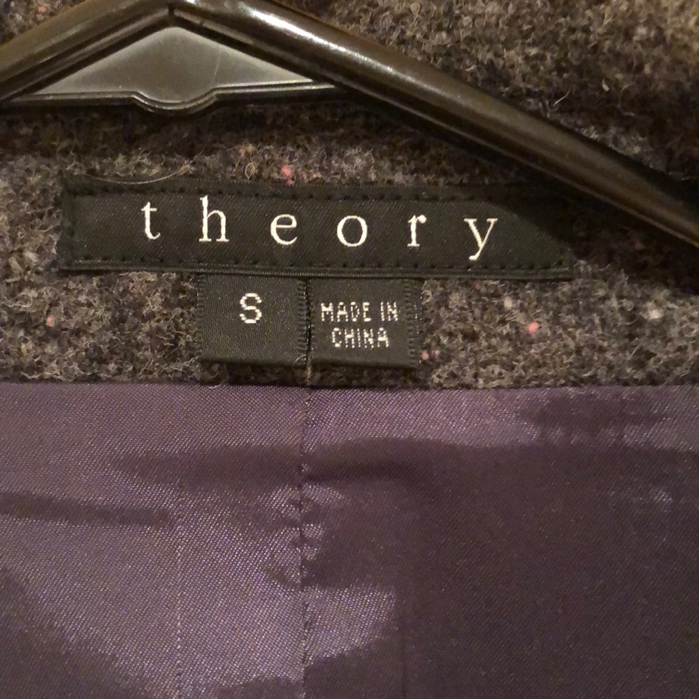 Theory tweed pea coat - Picture 2 of 8
